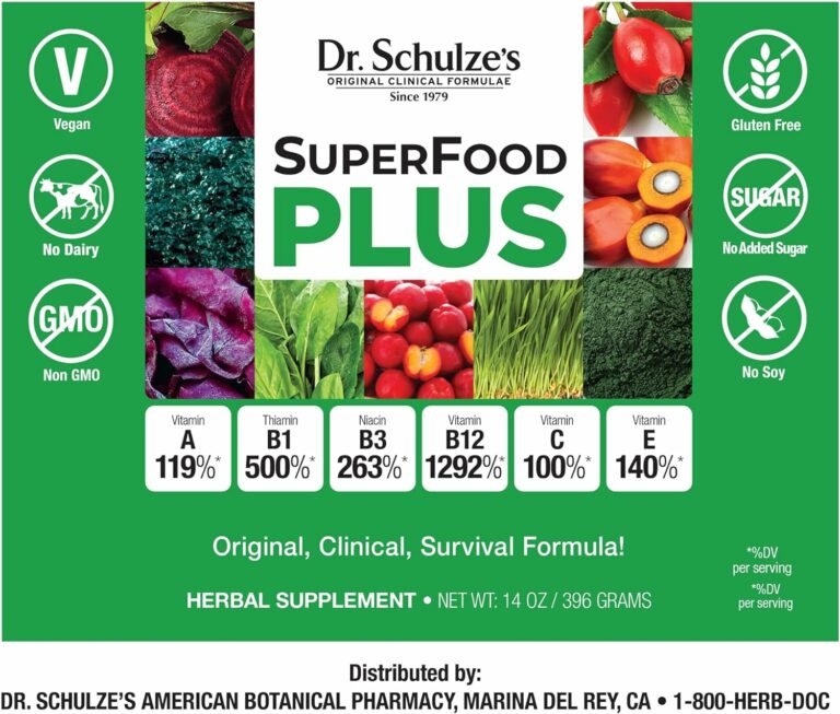 Dr. Schulze’s SuperFood Plus Review