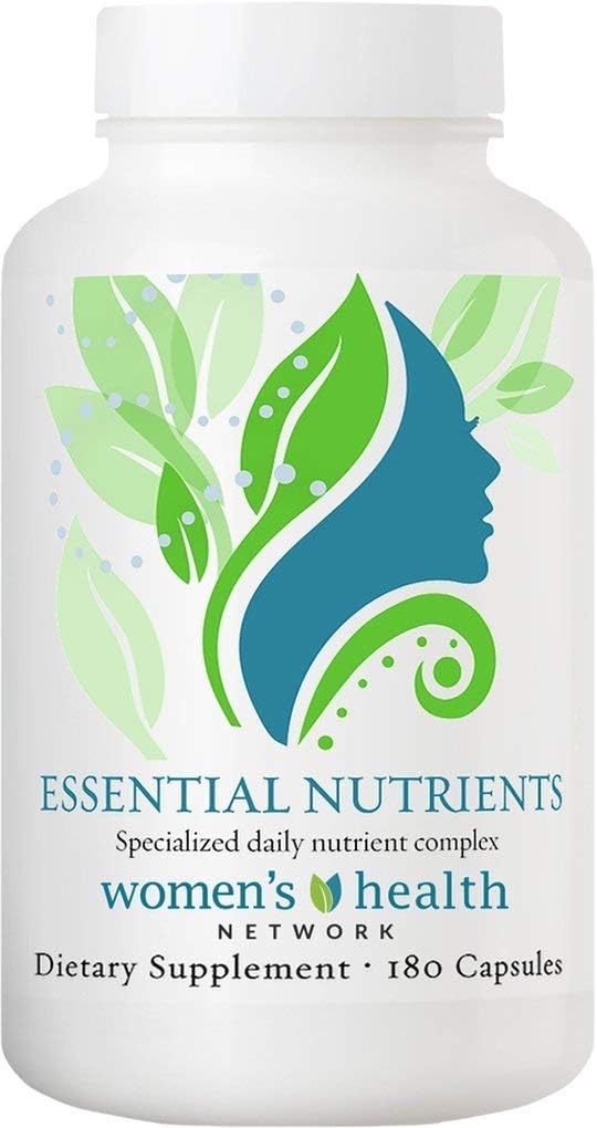 Essential Nutrients by Womens Health Network - The Most Complete Multivitamin and Multimineral Nutritional Supplement for Women - 180 Capsules