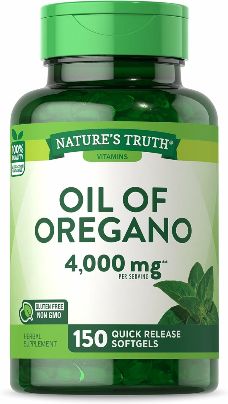 Nature’s Truth Oil of Oregano Softgel Capsules Review