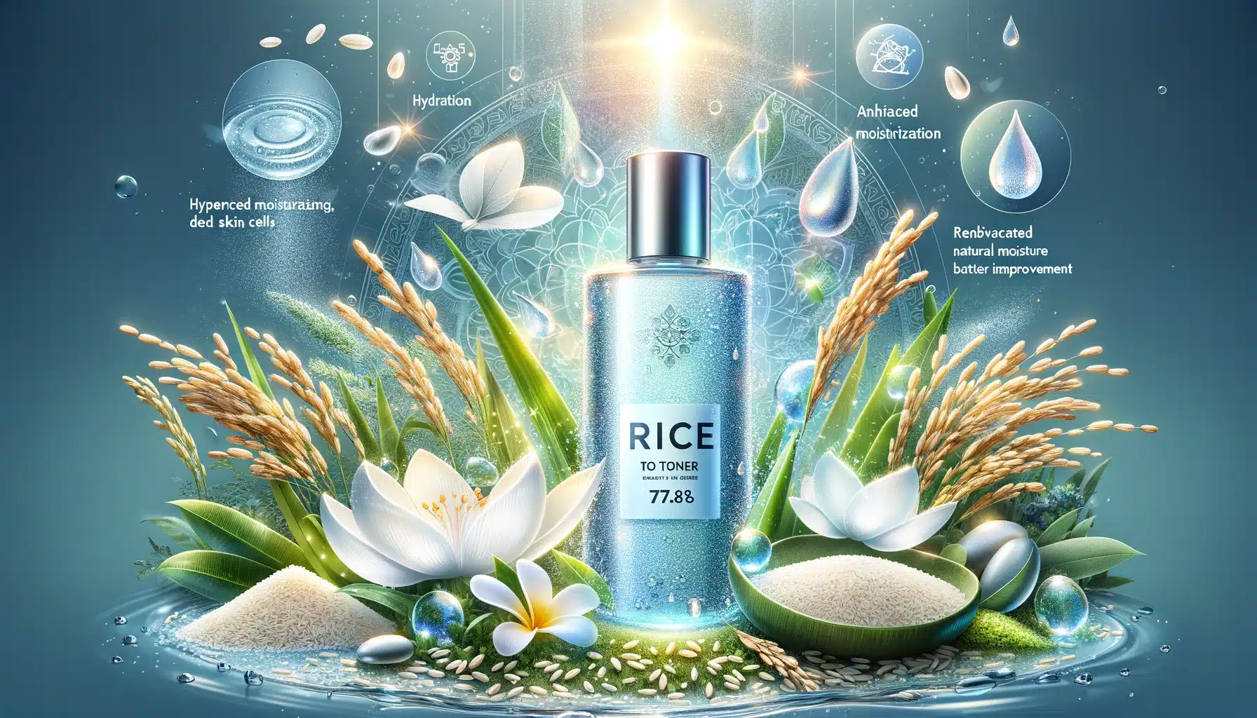 I’m From Rice Toner, 77.78% Rice Extract from Korea, Glow Essence with Niacinamide