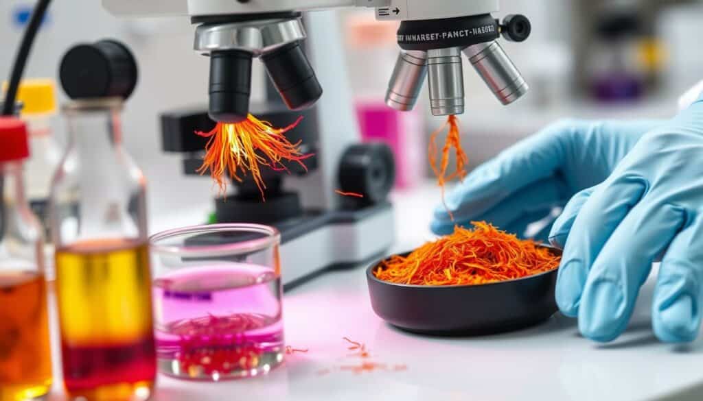 Quality control of saffron supplements