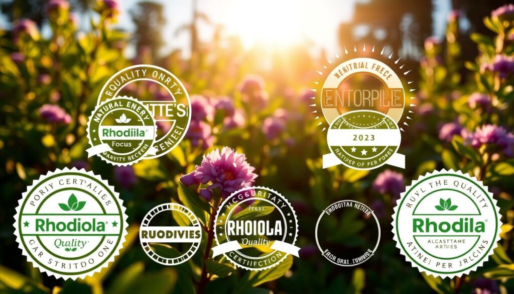 Rhodiola supplement quality certifications