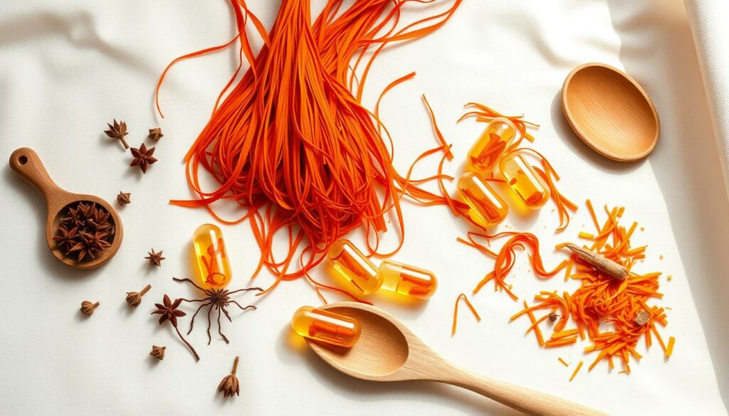 Saffron supplements for health benefits